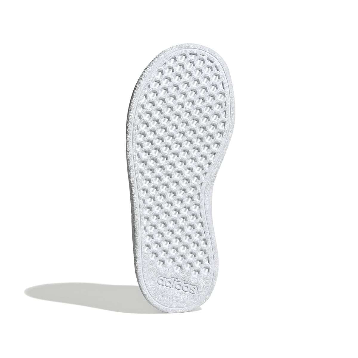 Sneakers bianche da ragazzo con strisce a contrasto adidas Grand Court 2.0 K - Image 3