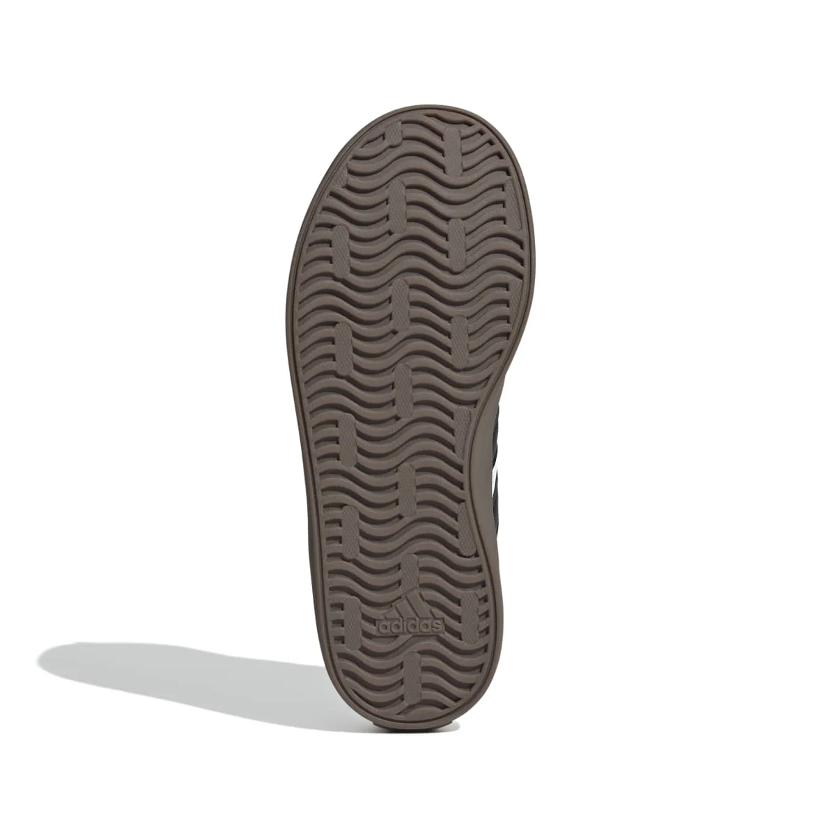 Sneakers bianche da ragazzo con strisce nere adidas VL Court 3.0 K - Image 3