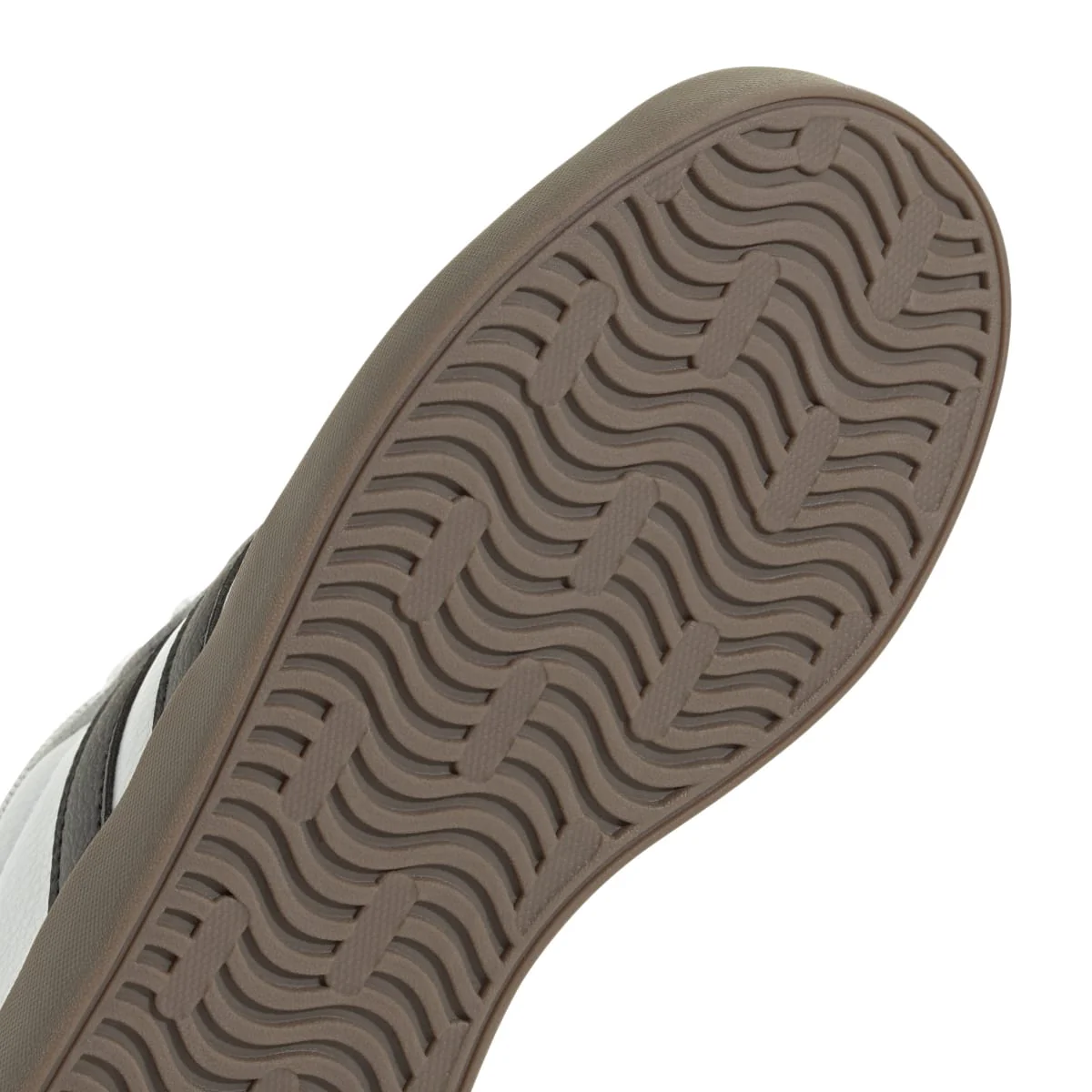 Sneakers bianche da ragazzo con strisce nere adidas VL Court 3.0 K - Image 7