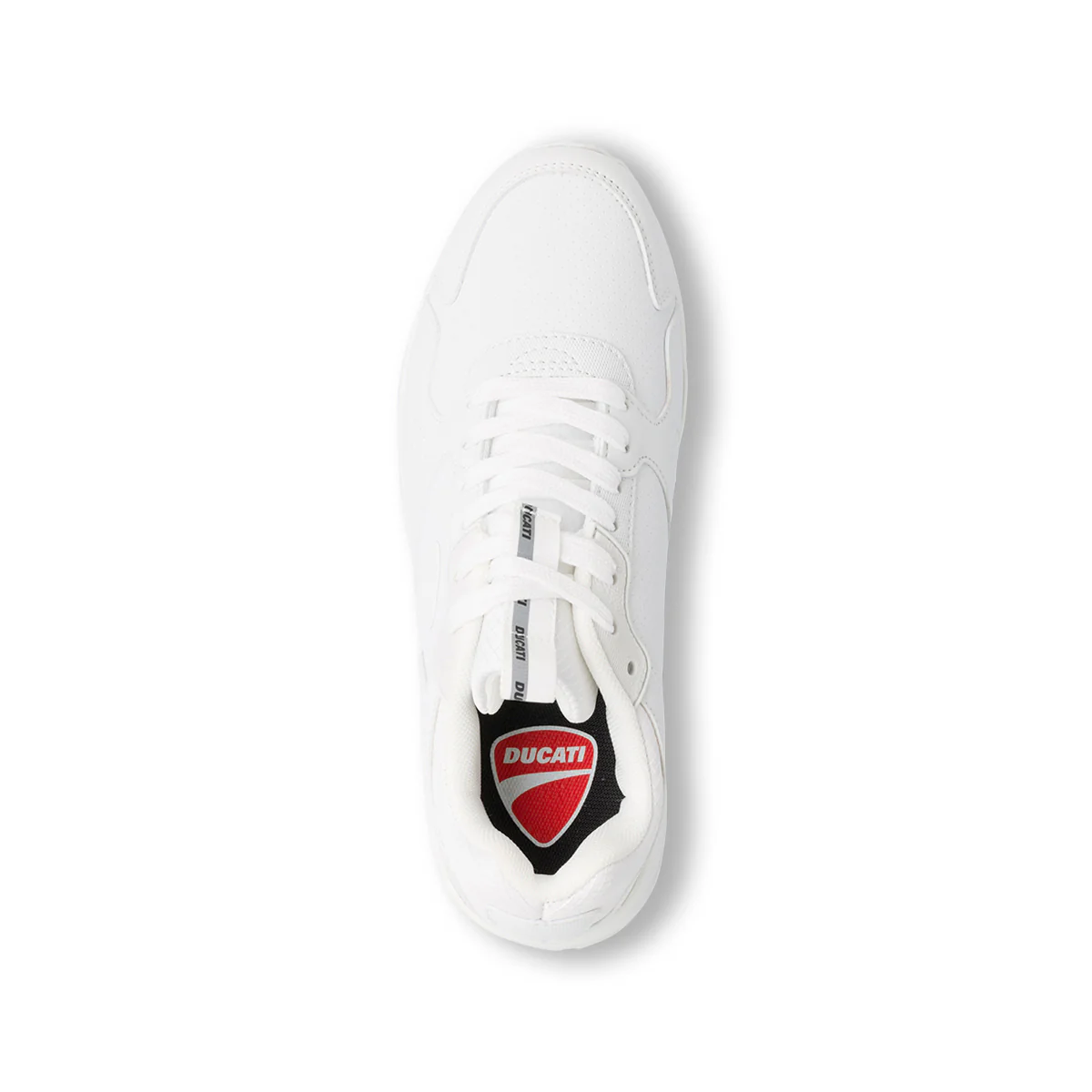 Sneakers bianche da ragazzo con suola ad aria Ducati Albacete 3 - Image 5