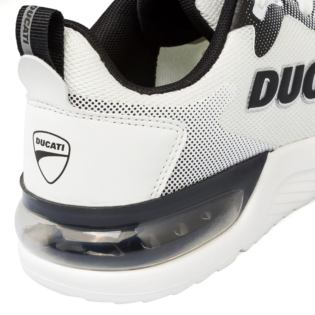 Sneakers bianche da ragazzo con suola ad aria Ducati K-Front GS - Image 9