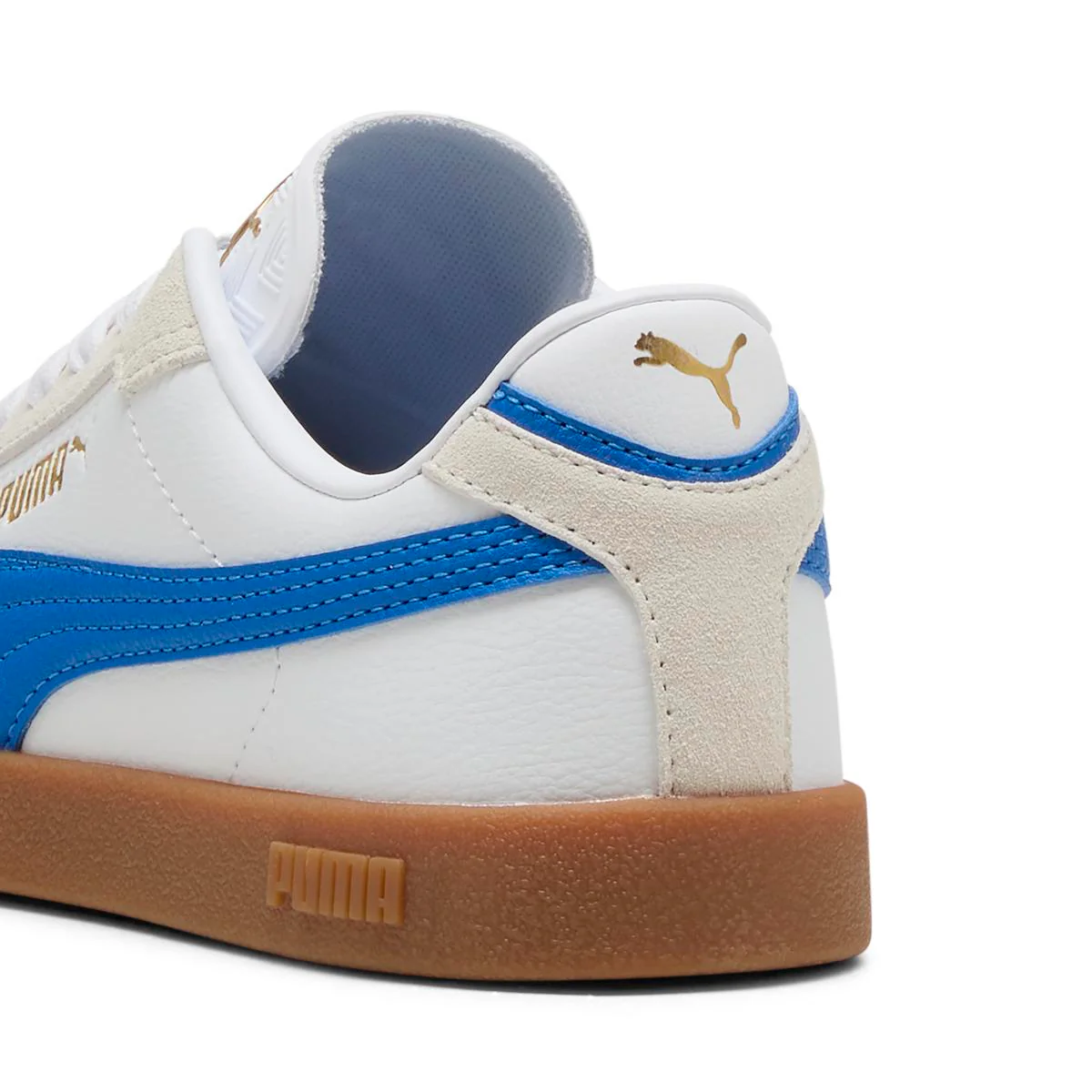 Sneakers bianche da Ragazzo e inserti effetto scamosciato Puma Club II - Image 3
