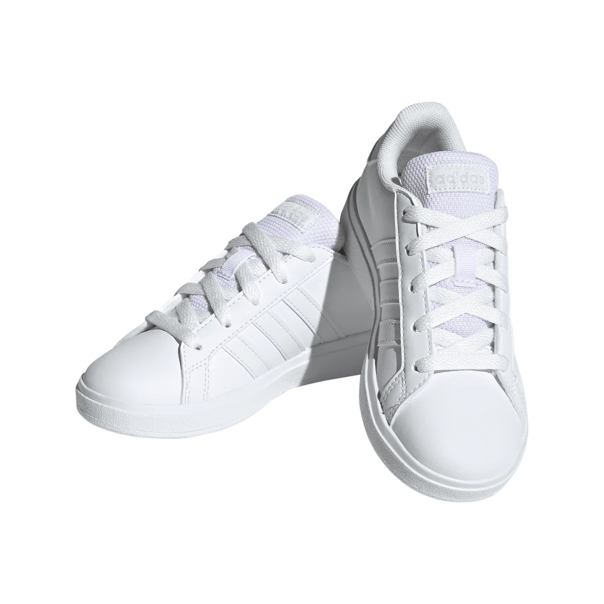 Sneakers bianche da ragazzo e ragazza adidas Grand Court 2.0