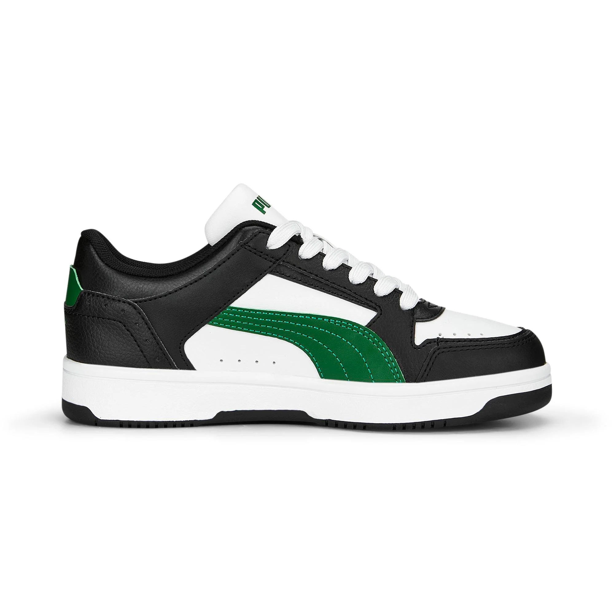 Sneakers bianche da ragazzo Puma Rebound JOY Low Jr - Image 4
