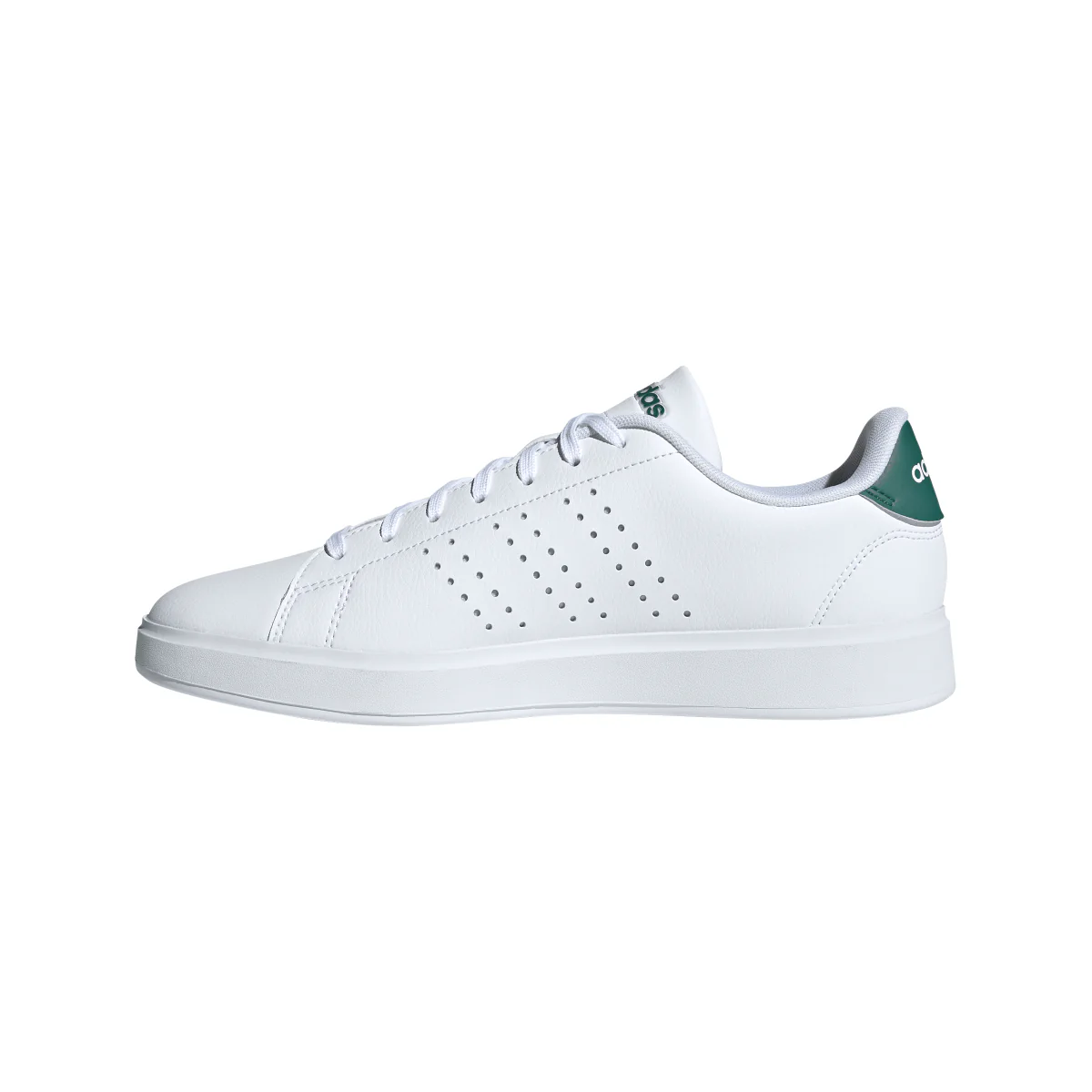Sneakers bianche da Uomo adidas Advantage 2.0 con dettagli traforati - Image 9