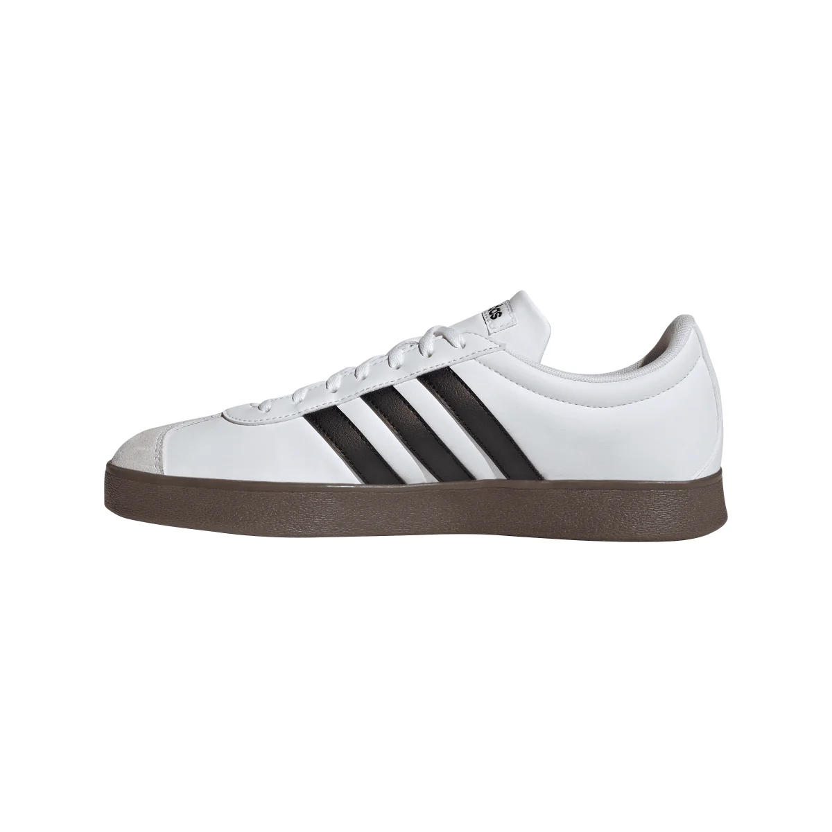 Sneakers bianche da Uomo adidas VL Court Base con strisce nere - Image 5