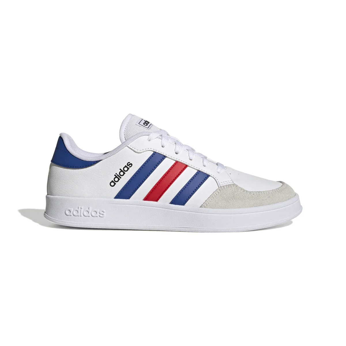 Sneakers bianche da uomo con design 3-stripes adidas Breaknet