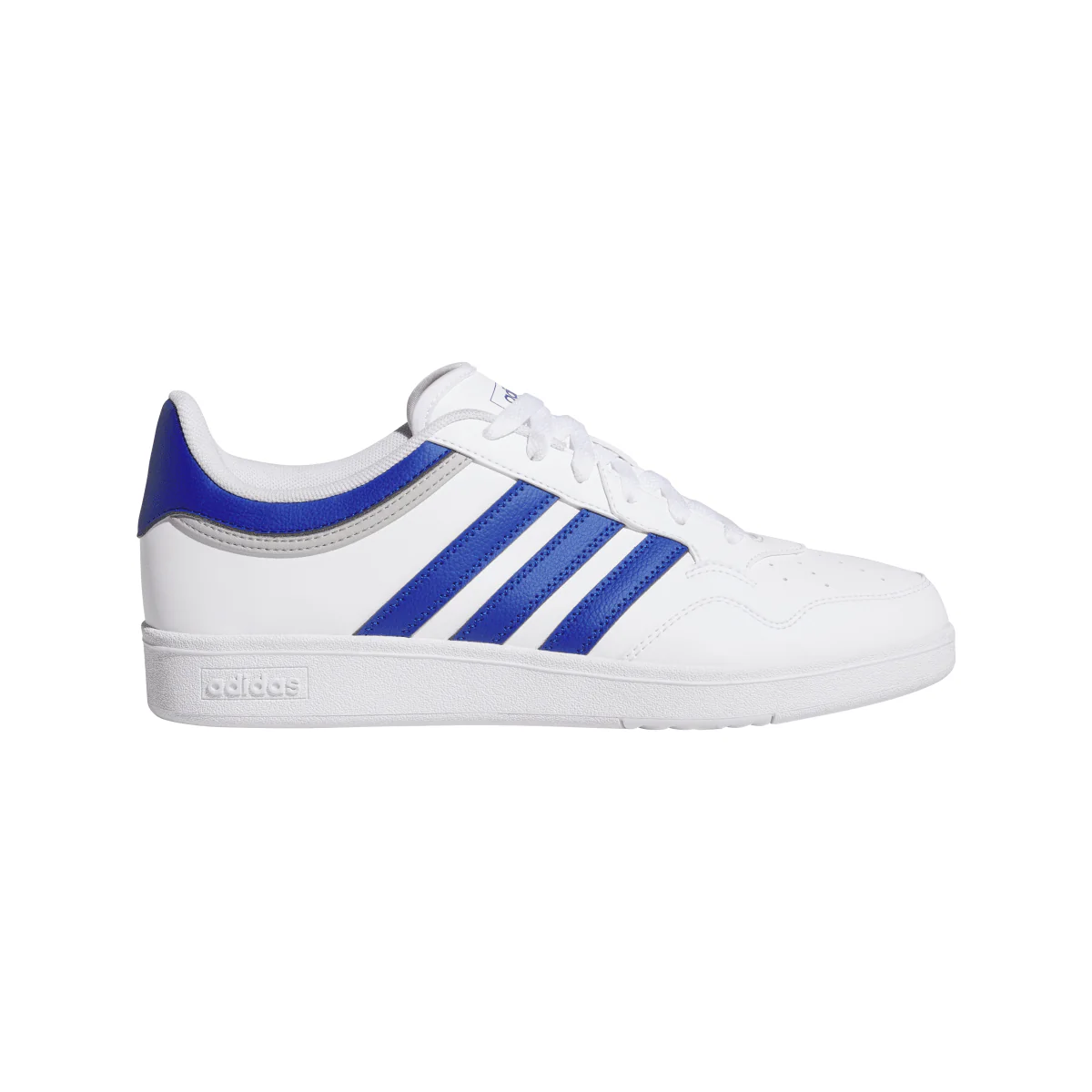 Sneakers bianche da Uomo con dettagli blu HOOPS 4.0 adidas