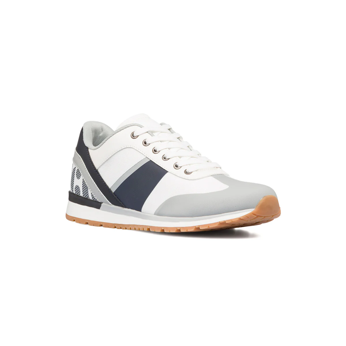 Sneakers bianche da uomo con dettagli blu Riflessi Urbani - Image 5