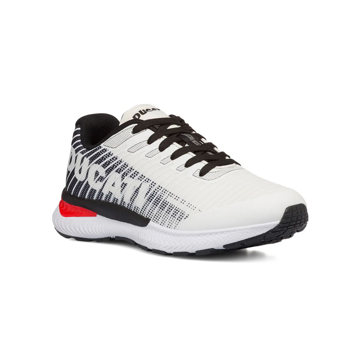 Sneakers bianche da uomo con dettagli neri Ducati Balderico 3 - Image 2
