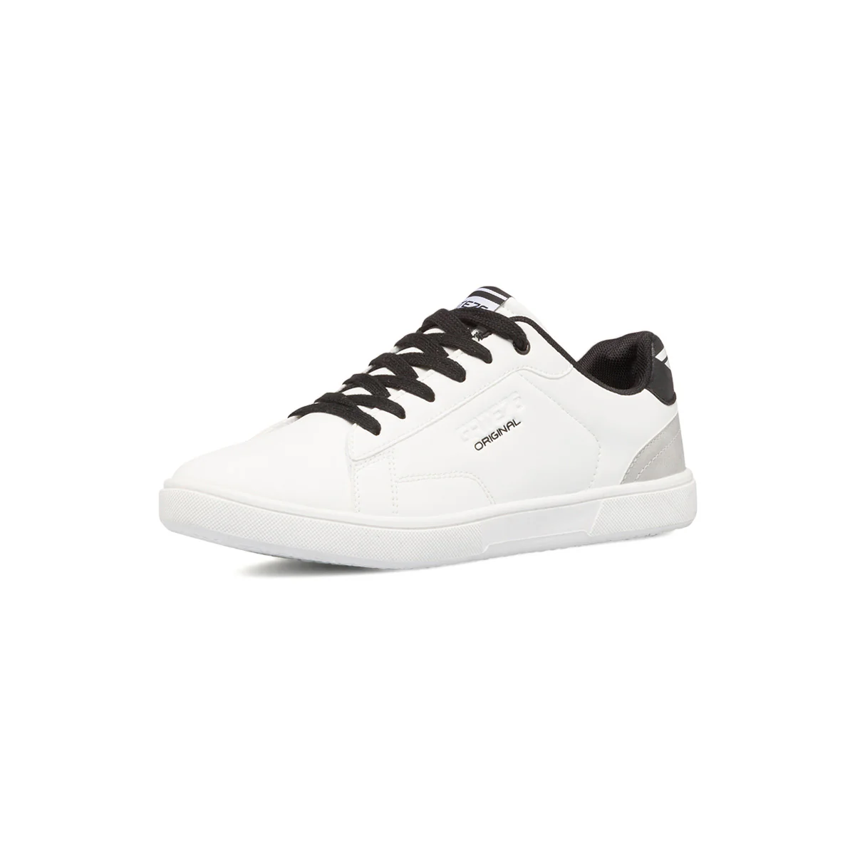 Sneakers bianche da uomo con dettagli neri e grigi Gate 76 - Image 2