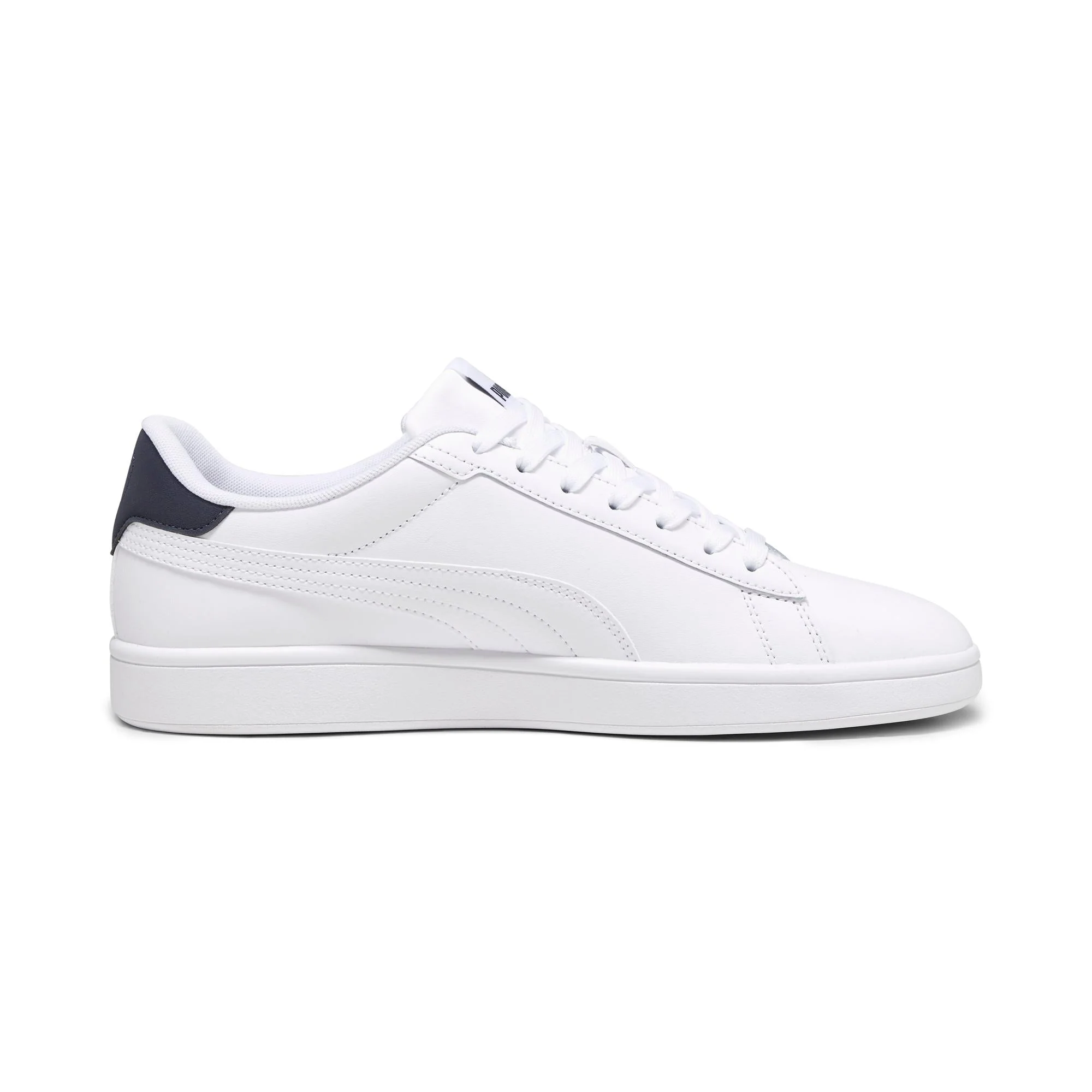 Sneakers bianche da uomo con dettagli oro e blu Puma Smash 3.0 L - Image 7
