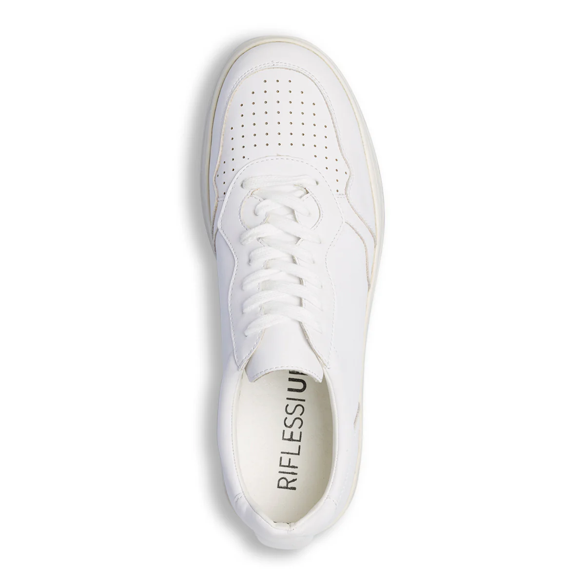 Sneakers bianche da uomo con dettagli traforati Riflessi Urbani - Image 7