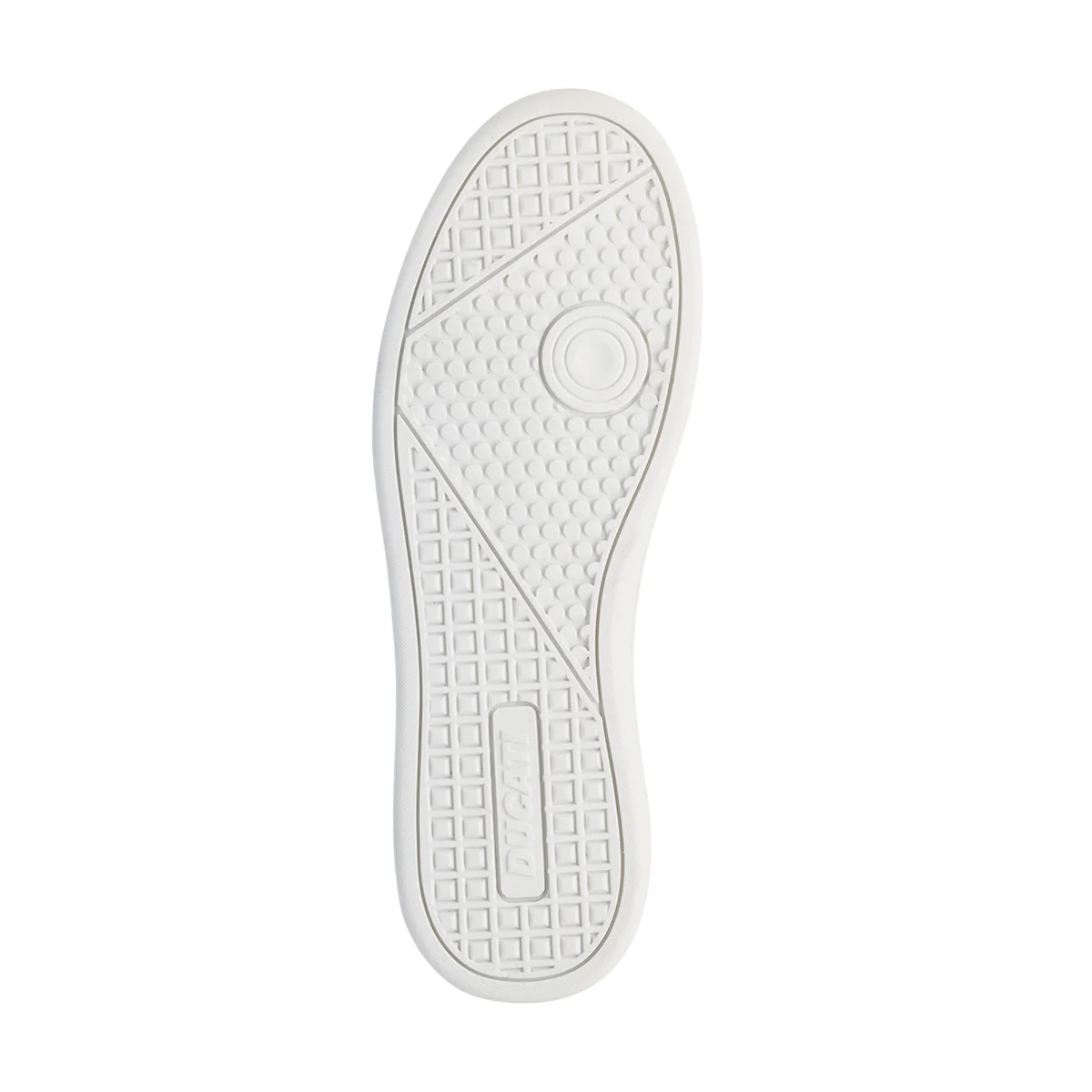 Sneakers bianche da uomo con dettagli verde e logo Ducati Slick - Image 4