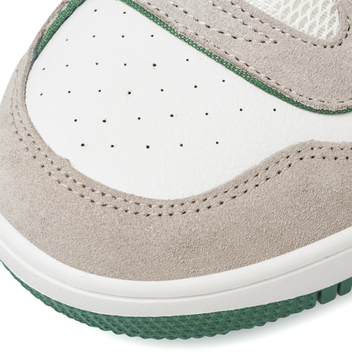 Sneakers bianche da uomo con dettagli verdi Ducati Valencia 4 - Image 5