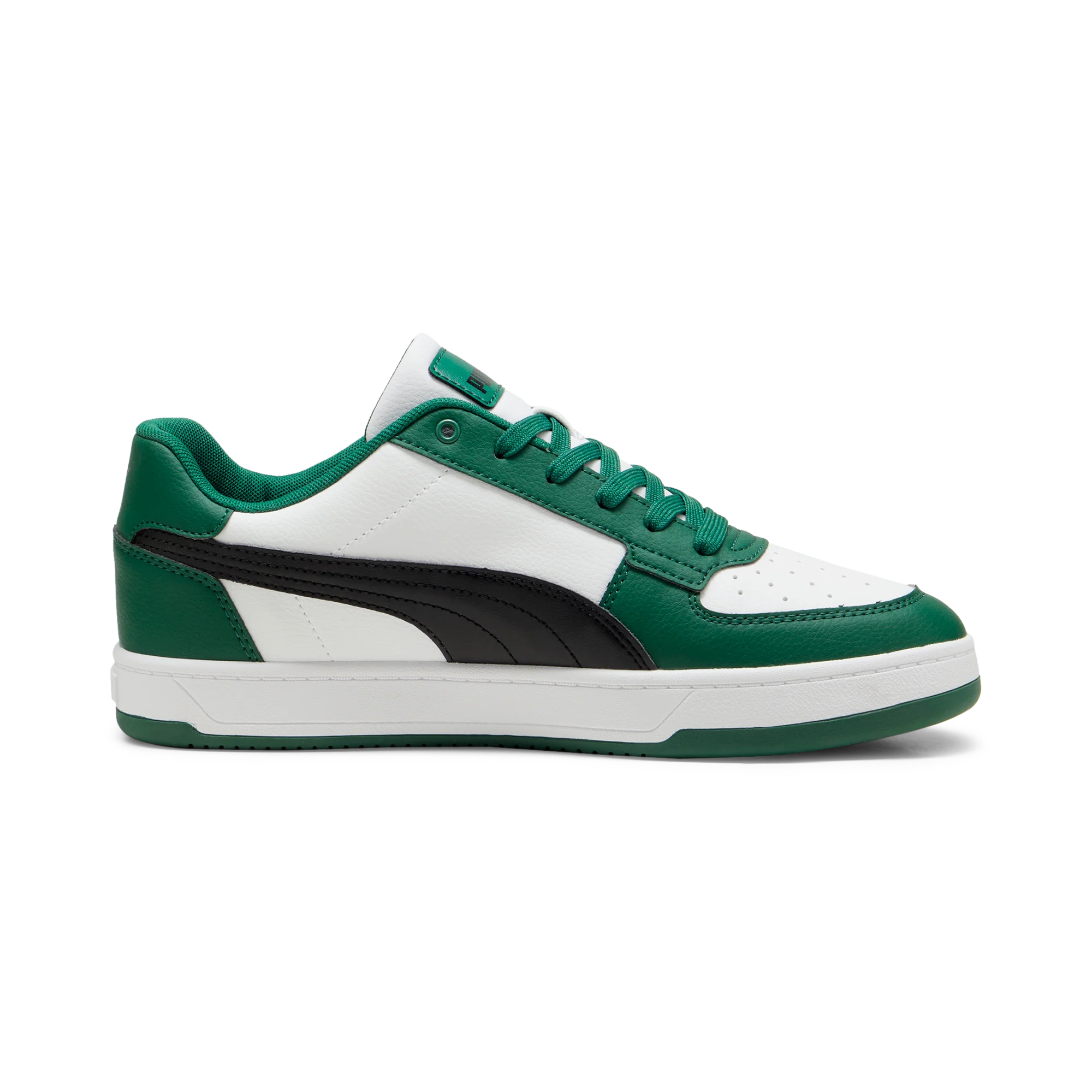 Sneakers bianche da uomo con dettagli verdi e neri Puma Caven 2.0 - Image 5