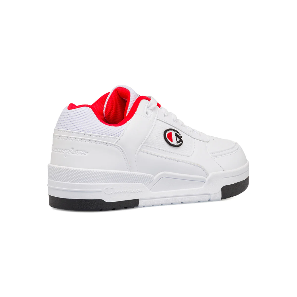 Sneakers bianche da Uomo con dettaglio logo laterale Champion Heritage Low - Image 3