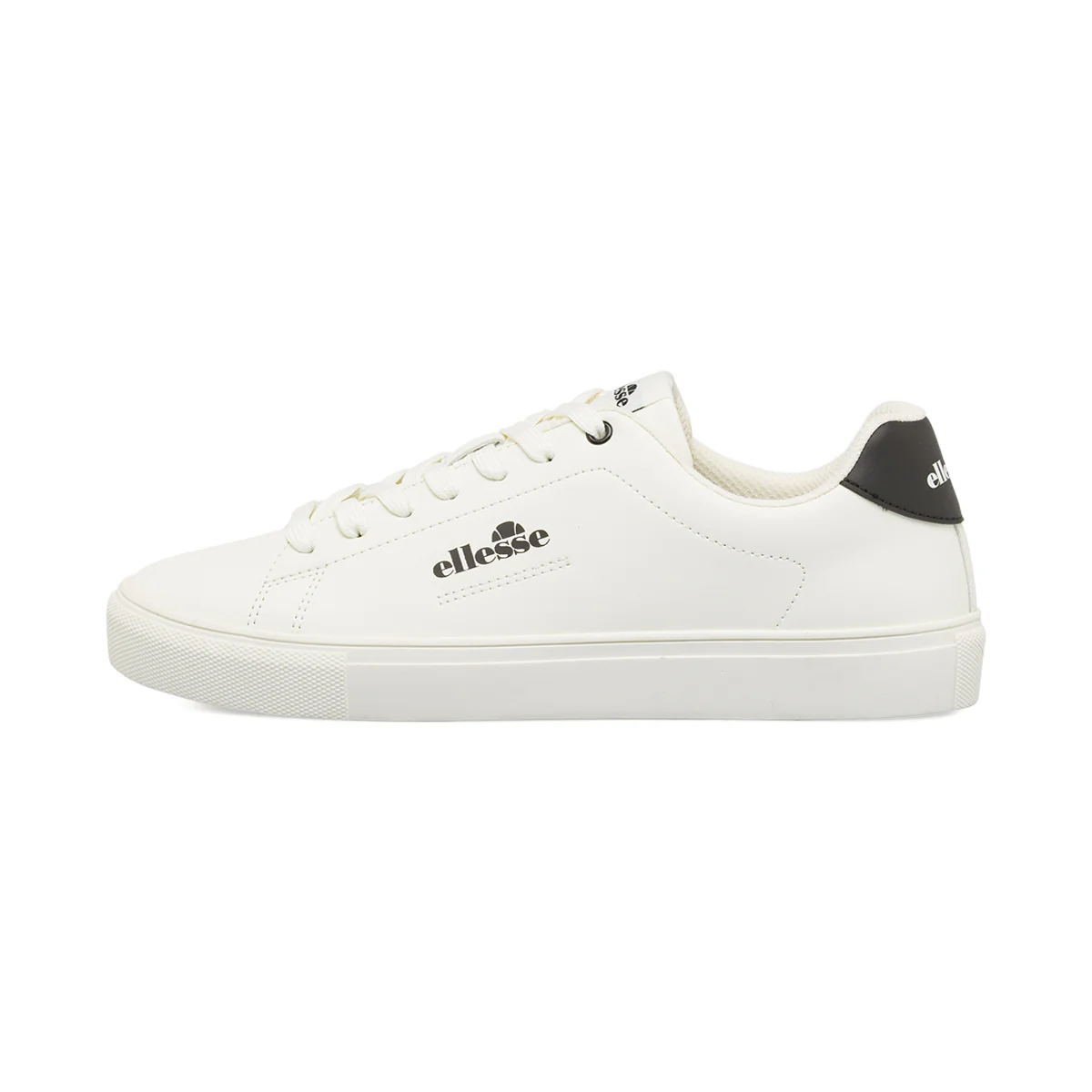 Sneakers bianche da Uomo con dettaglio nero e logo laterale Ellesse