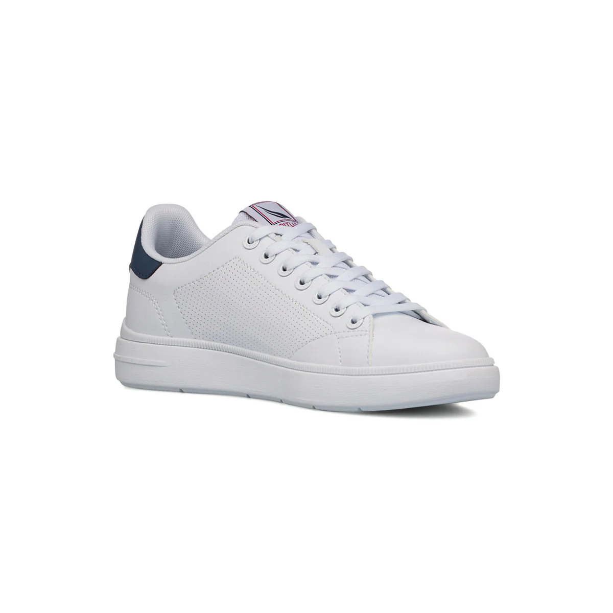Sneakers bianche da Uomo con inserti blu e logo Nautica - Image 2