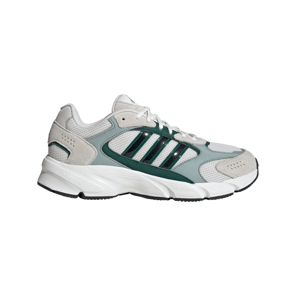 Sneakers bianche da Uomo con inserti grigi adidas CRAZYCHAOS 2000