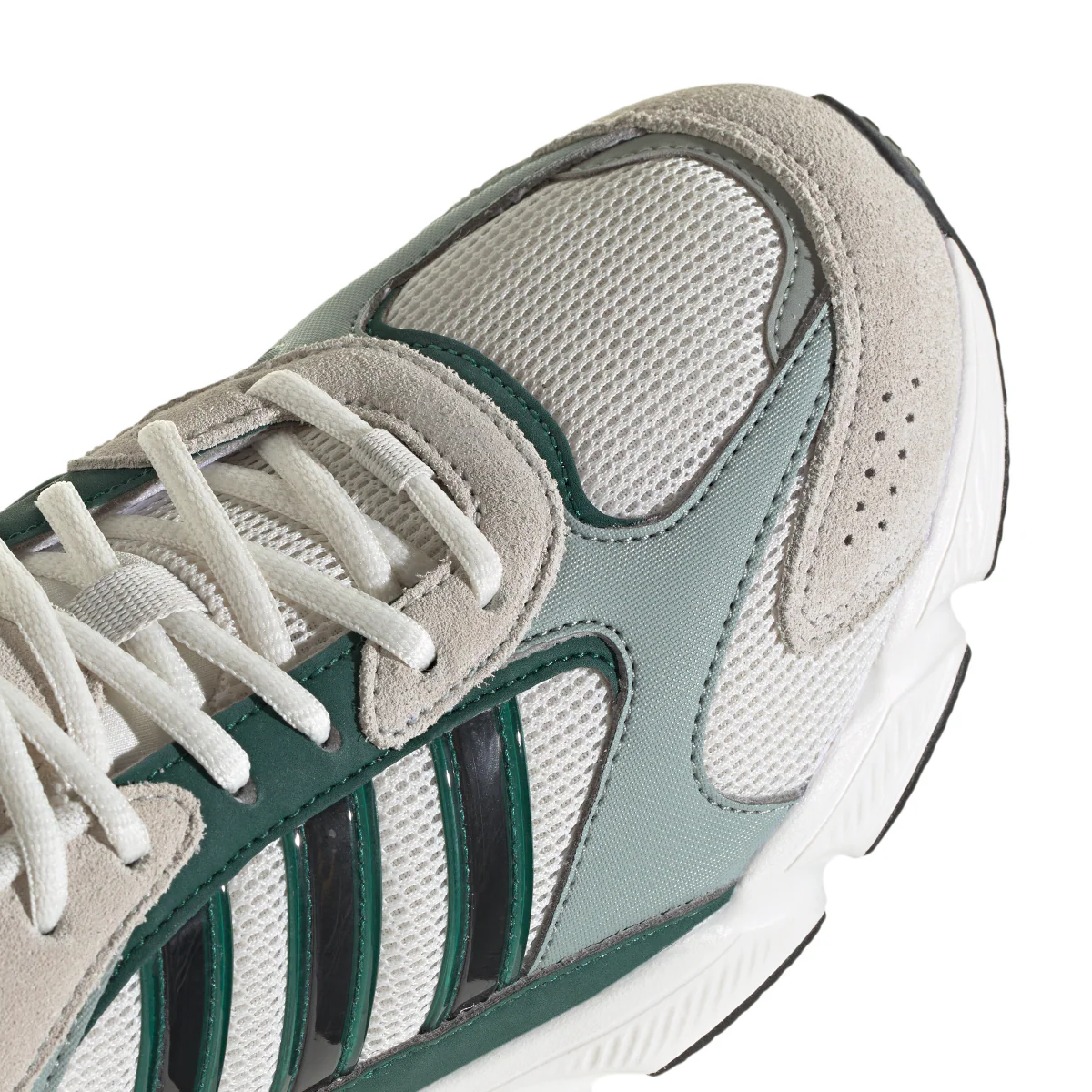 Sneakers bianche da Uomo con inserti grigi adidas CRAZYCHAOS 2000 - Image 6