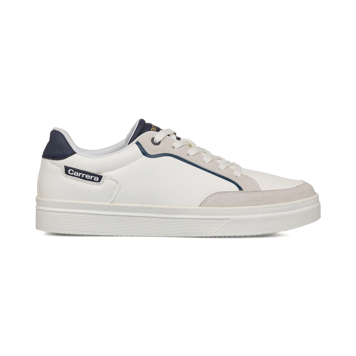 Sneakers bianche da Uomo con inserti in contrasto blu Carrera Jeans - Image 2