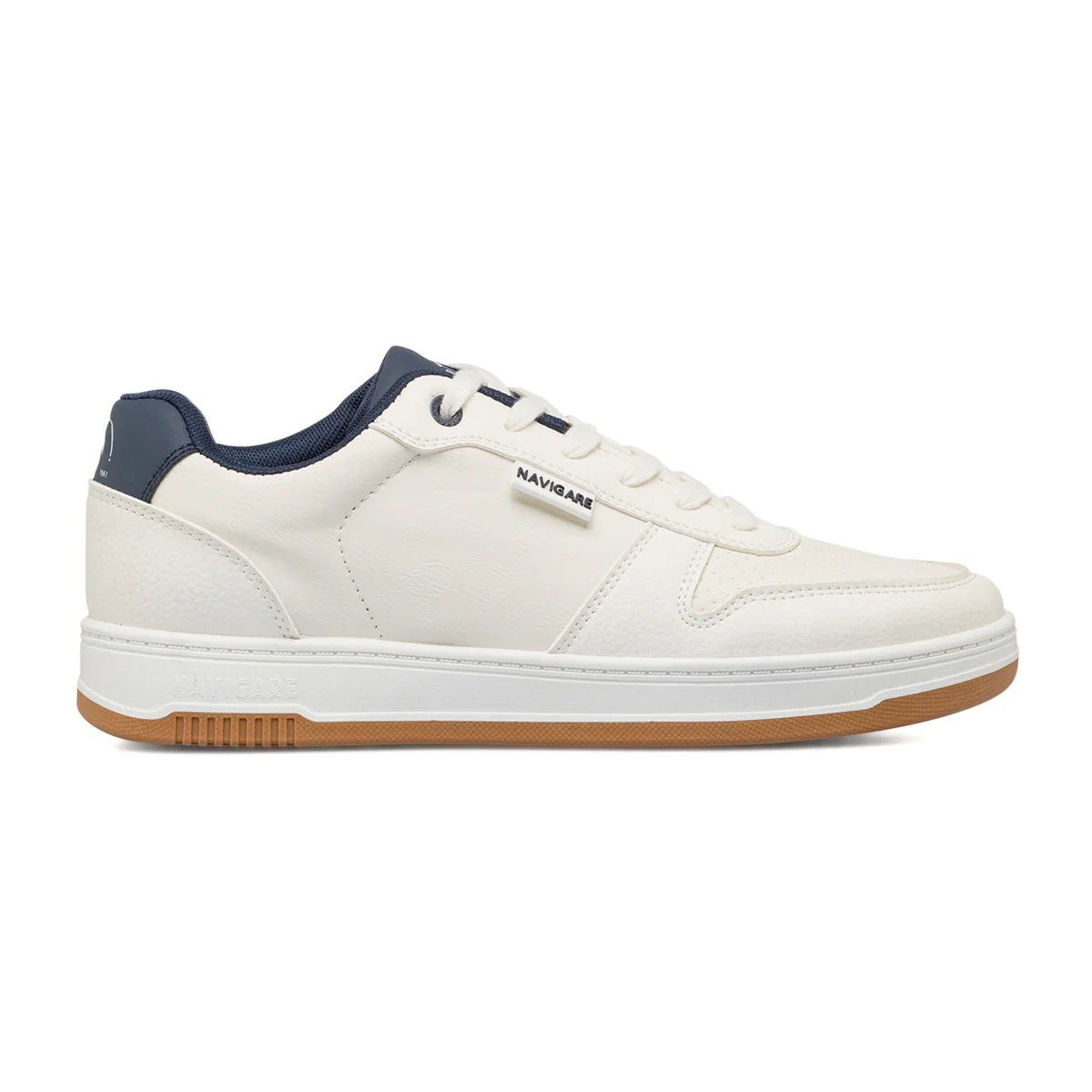 Sneakers bianche da Uomo con inserti in contrasto Navigare