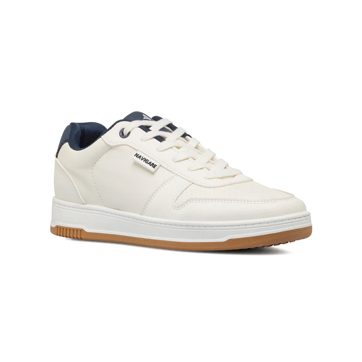 Sneakers bianche da Uomo con inserti in contrasto Navigare - Image 2