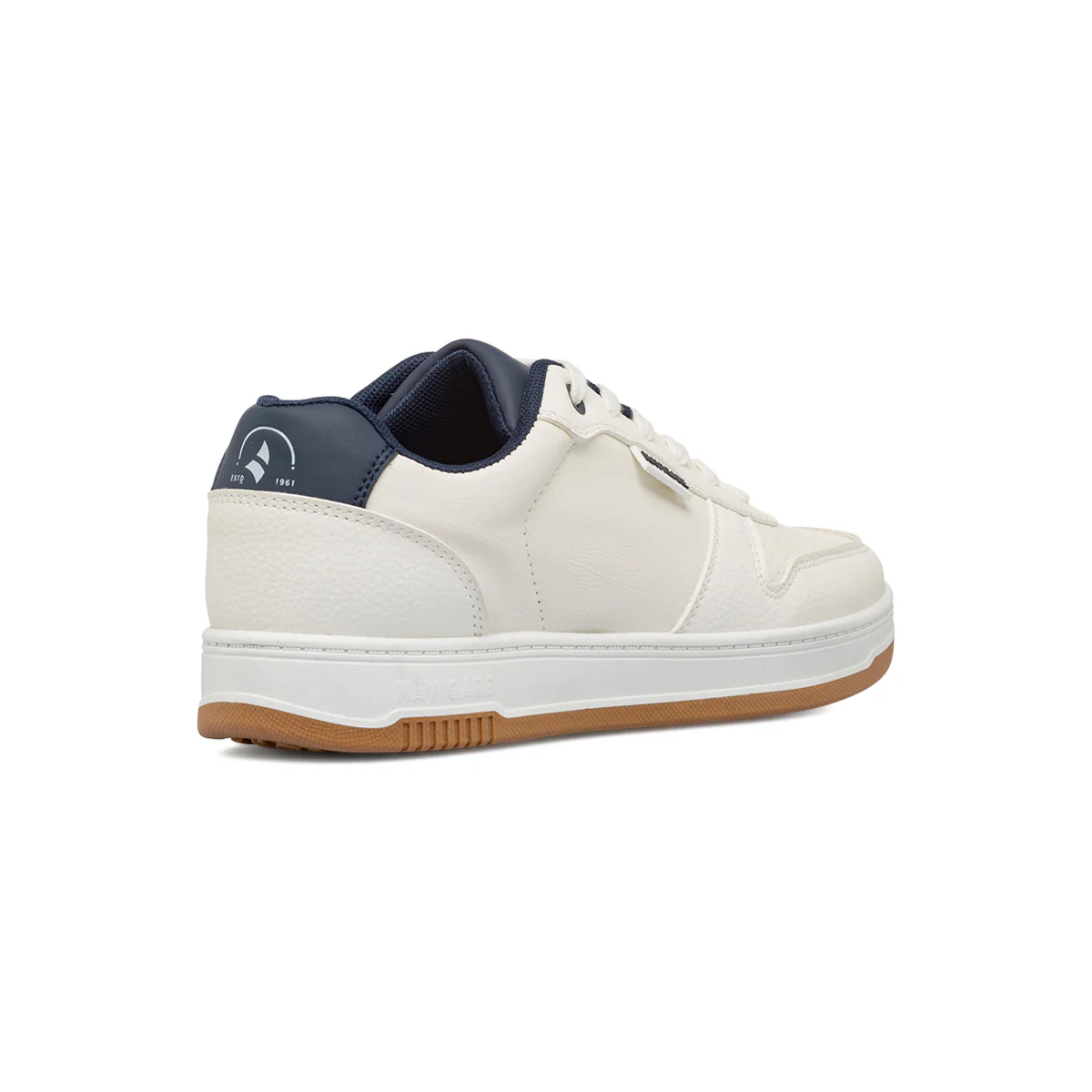 Sneakers bianche da Uomo con inserti in contrasto Navigare - Image 3