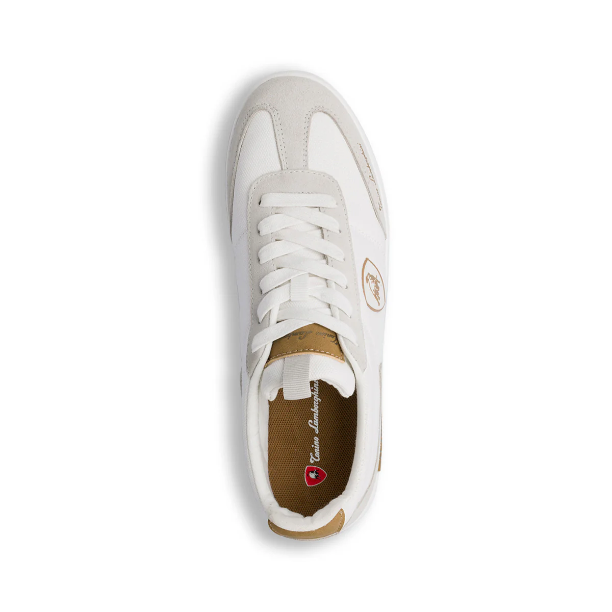 Sneakers bianche da Uomo con inserti marroni Tonino Lamborghini - Image 7