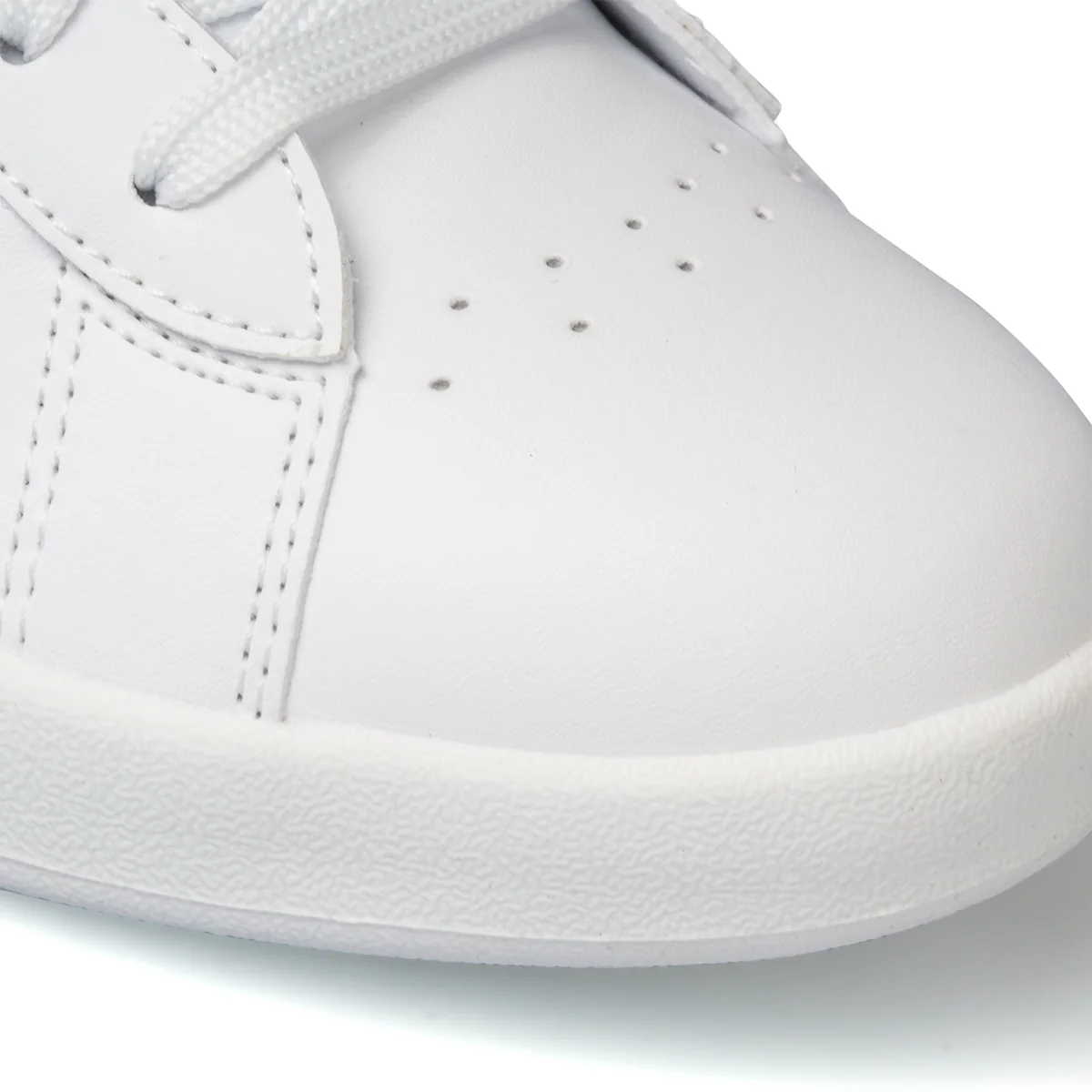 Sneakers bianche da uomo con logo blu Diadora Torneo - Image 5