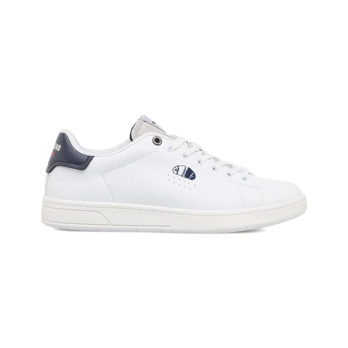 Sneakers bianche da uomo con logo laterale Americanino