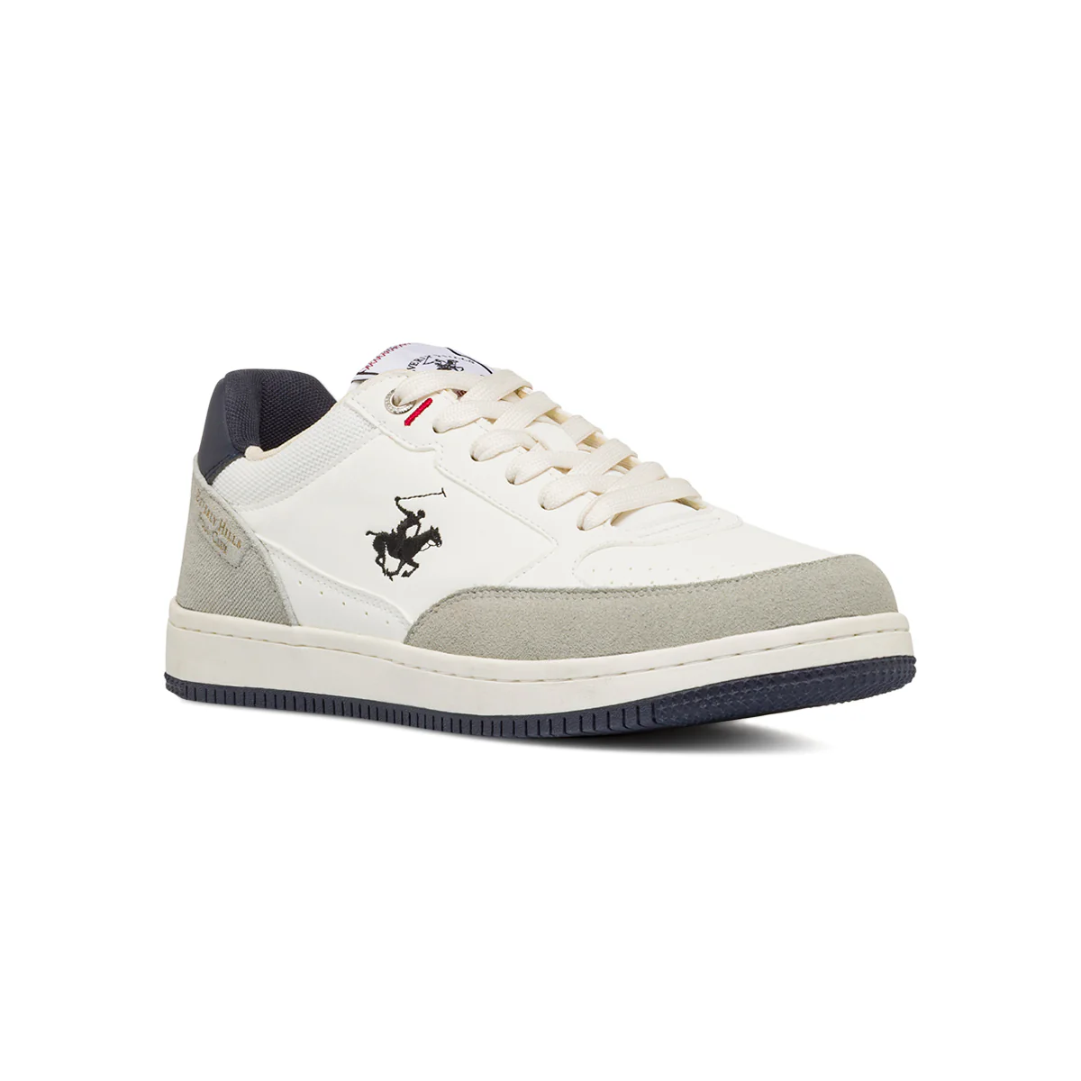 Sneakers bianche da Uomo con logo laterale Beverly Hills Polo Club - Image 2