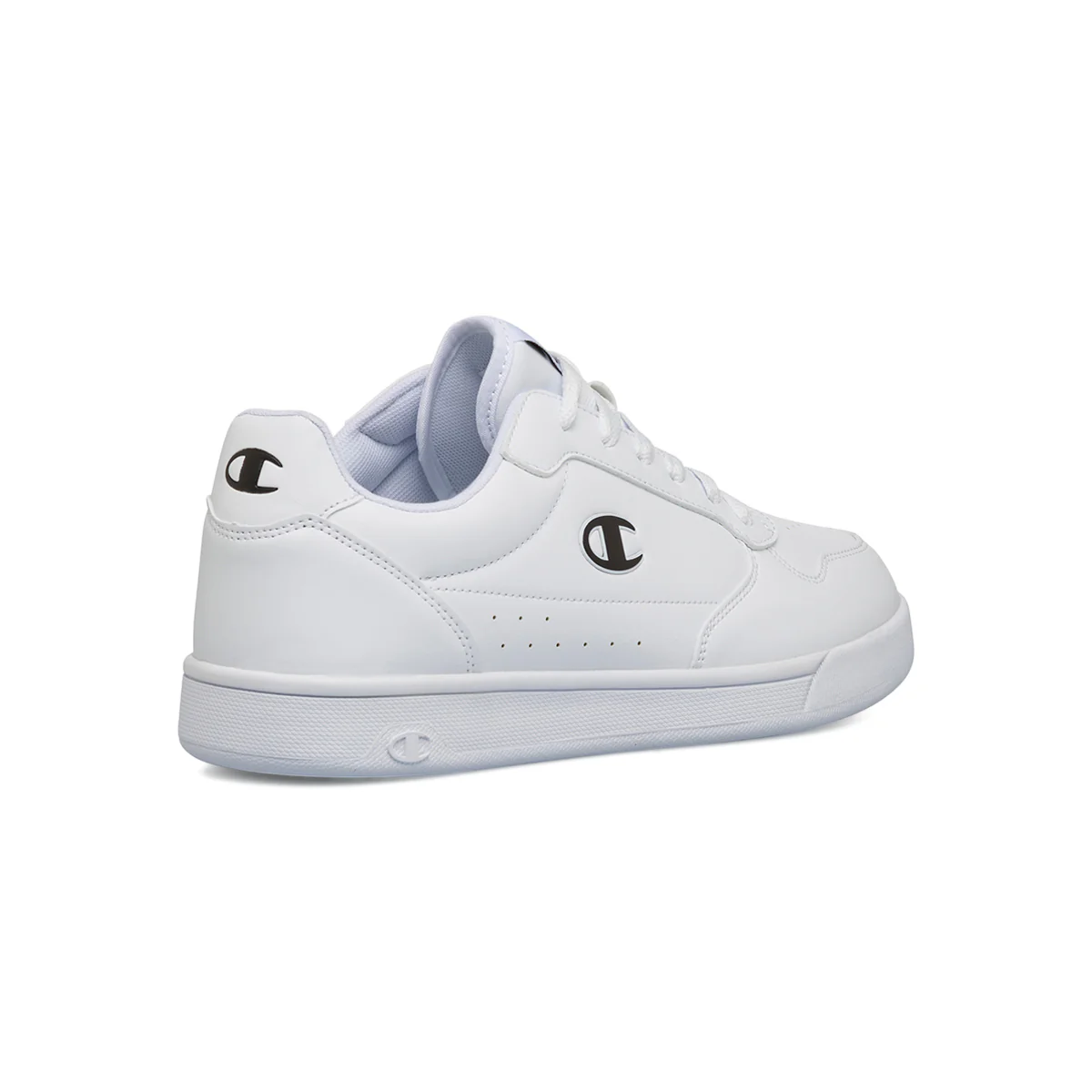 Sneakers bianche da uomo con logo laterale Champion New Court - Image 3