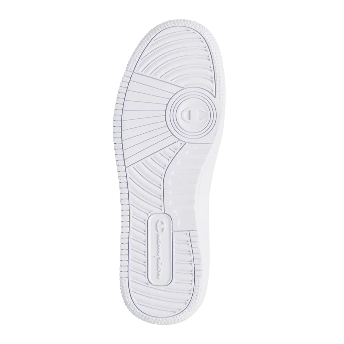 Sneakers bianche da uomo con logo laterale Champion Rebound Low - Image 4