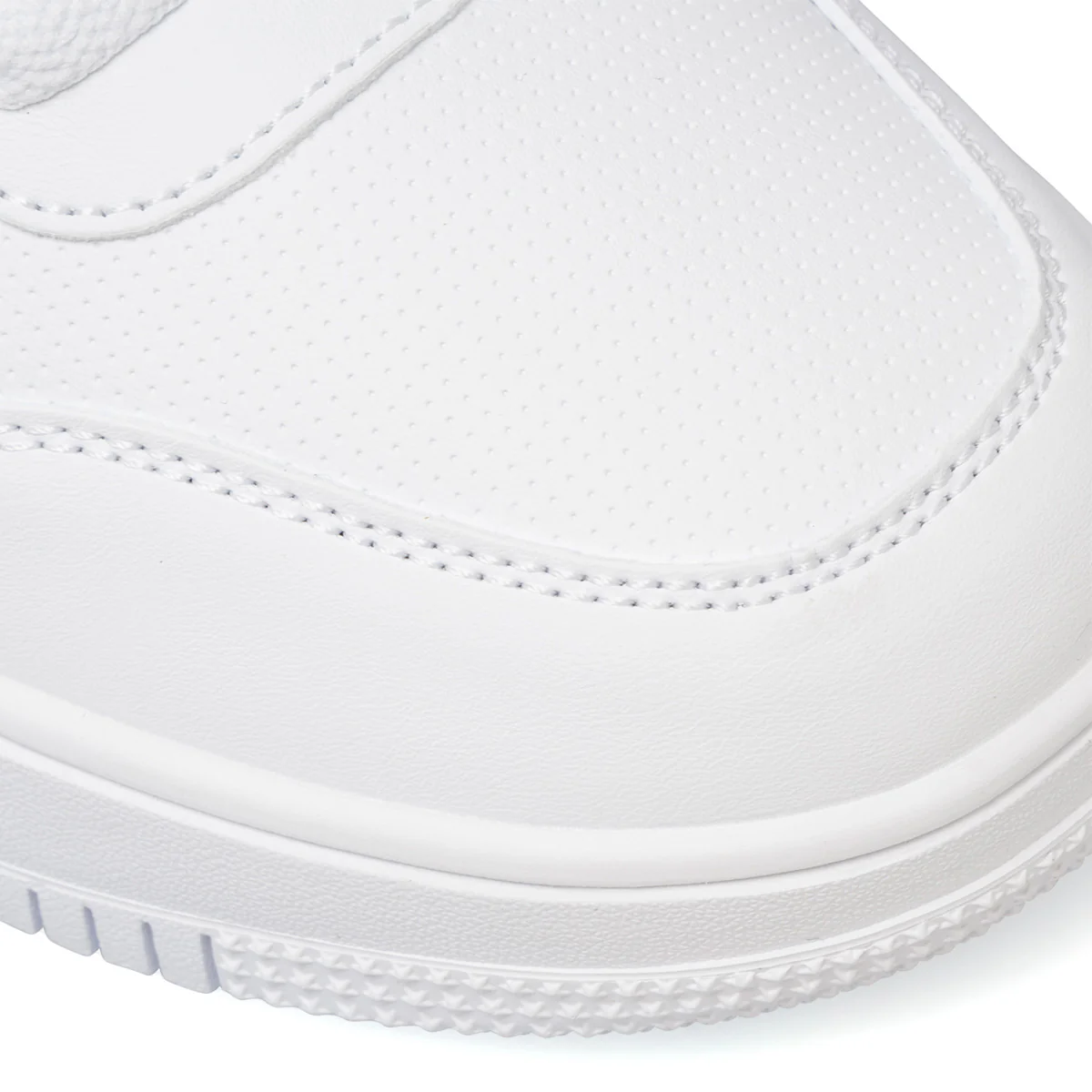 Sneakers bianche da uomo con logo laterale Champion Rebound Low - Image 5