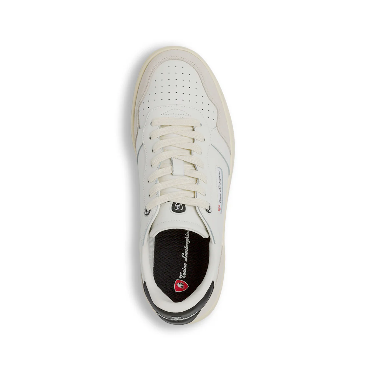 Sneakers bianche da uomo con logo laterale e dettagli traforati Tonino Lamborghini SkywardGlide - Image 10