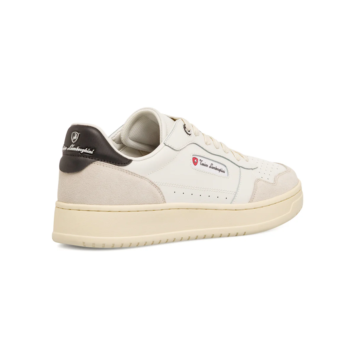 Sneakers bianche da uomo con logo laterale e dettagli traforati Tonino Lamborghini SkywardGlide - Image 6