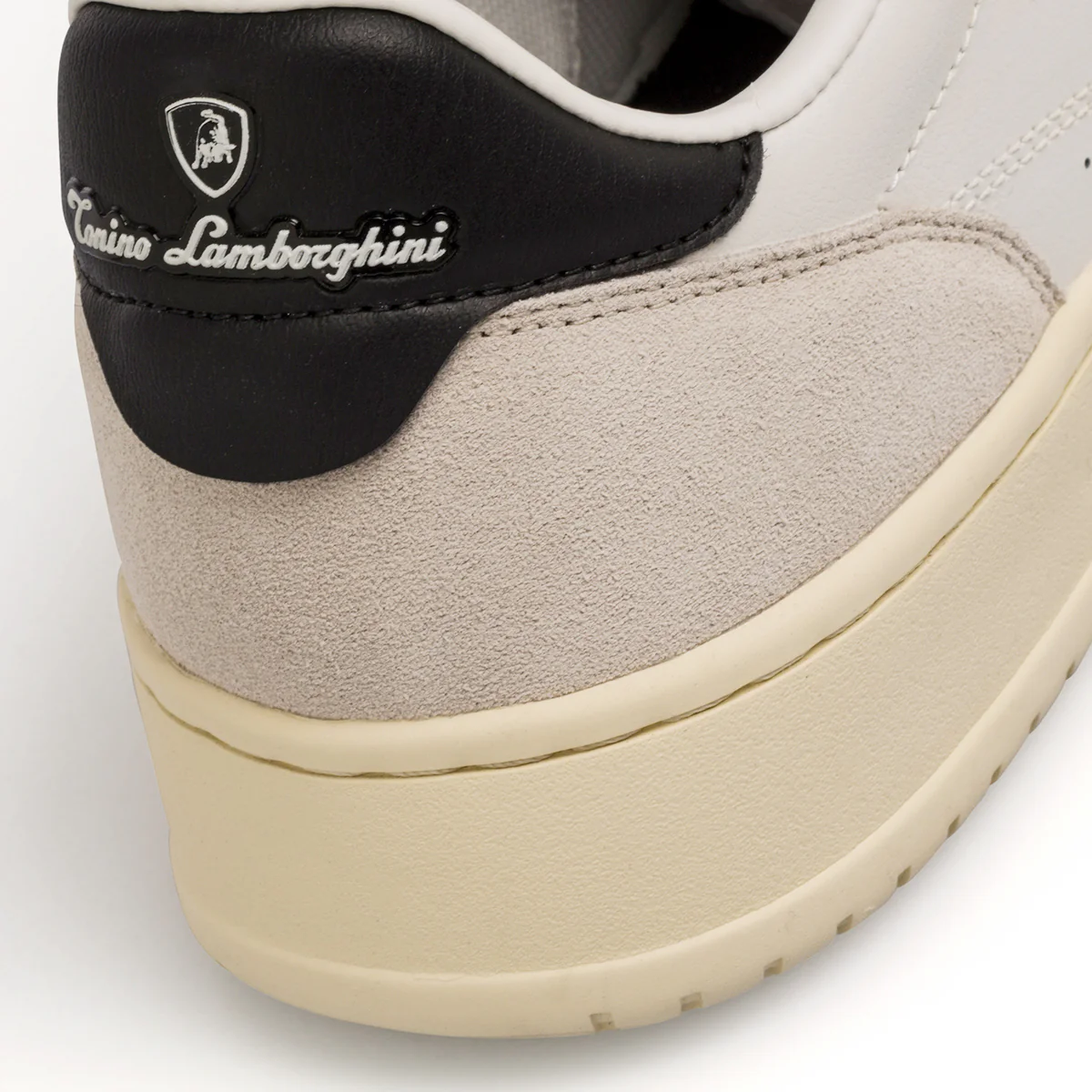 Sneakers bianche da uomo con logo laterale e dettagli traforati Tonino Lamborghini SkywardGlide - Image 9