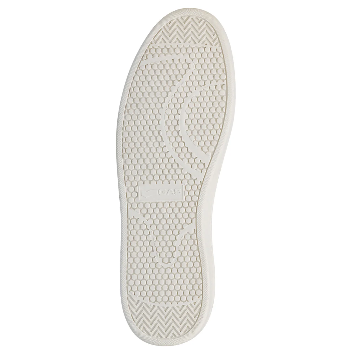 Sneakers bianche da uomo con logo laterale Gas Jeb - Image 4