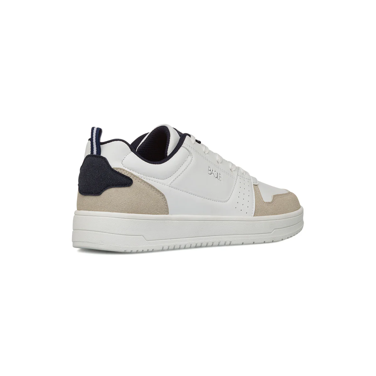 Sneakers bianche da Uomo con logo laterale in contrasto Basile - Image 3
