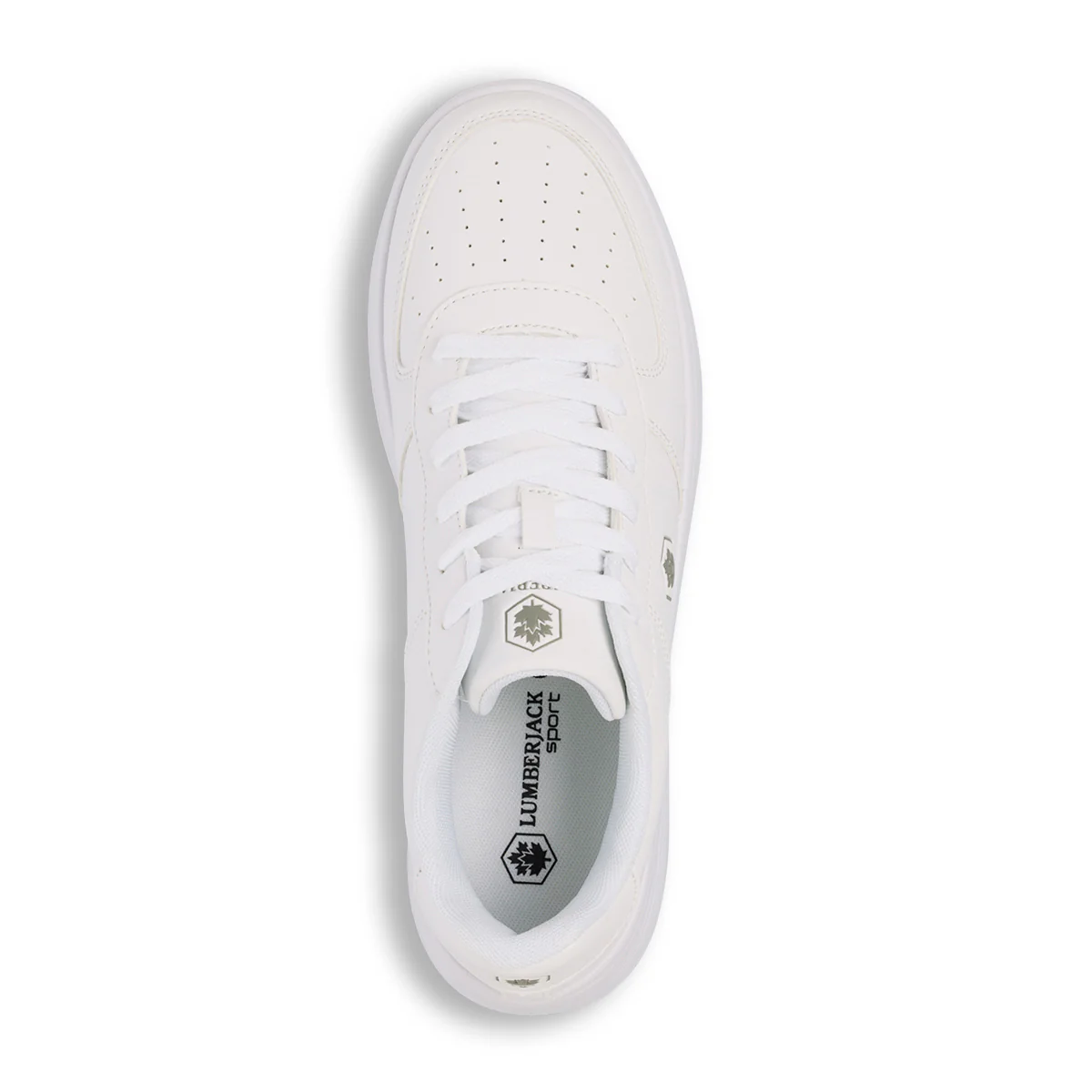 Sneakers bianche da uomo con logo laterale Lumberjack Finster - Image 5