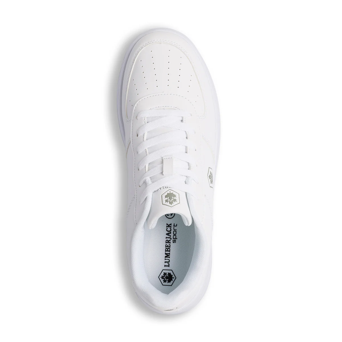 Sneakers bianche da uomo con logo laterale Lumberjack Finster - Image 7
