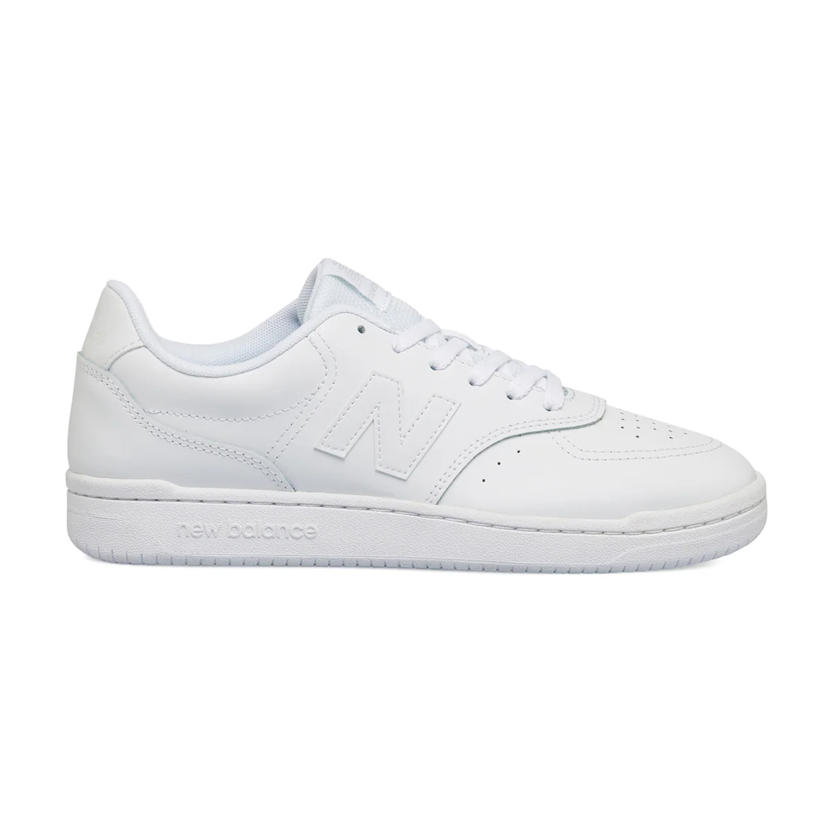 Sneakers bianche da uomo con logo laterale New Balance BB80