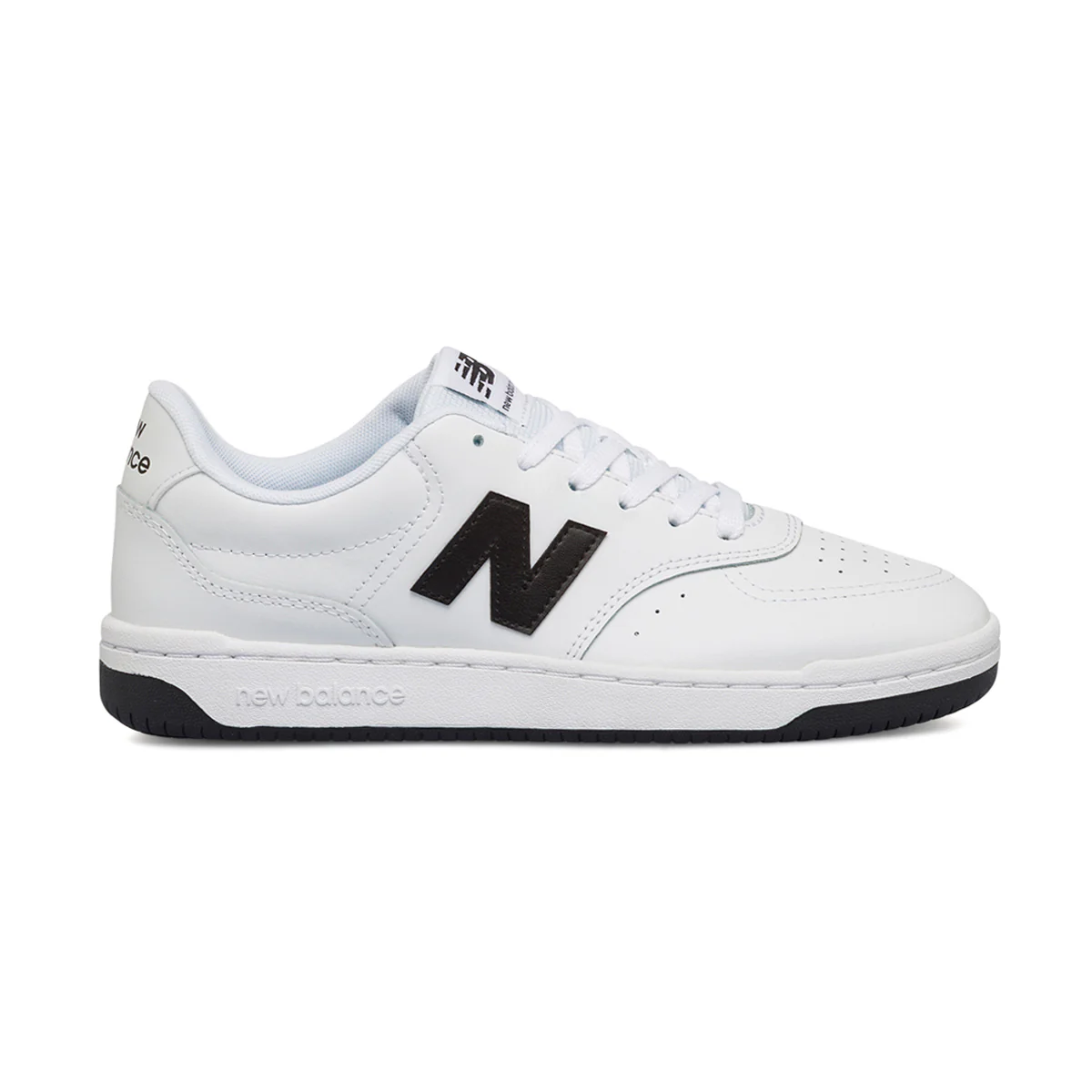 Sneakers bianche da uomo con logo laterale New Balance BB80