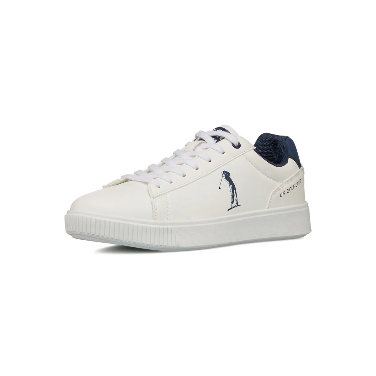 Sneakers bianche da Uomo con logo laterale US Golf Club - Image 2