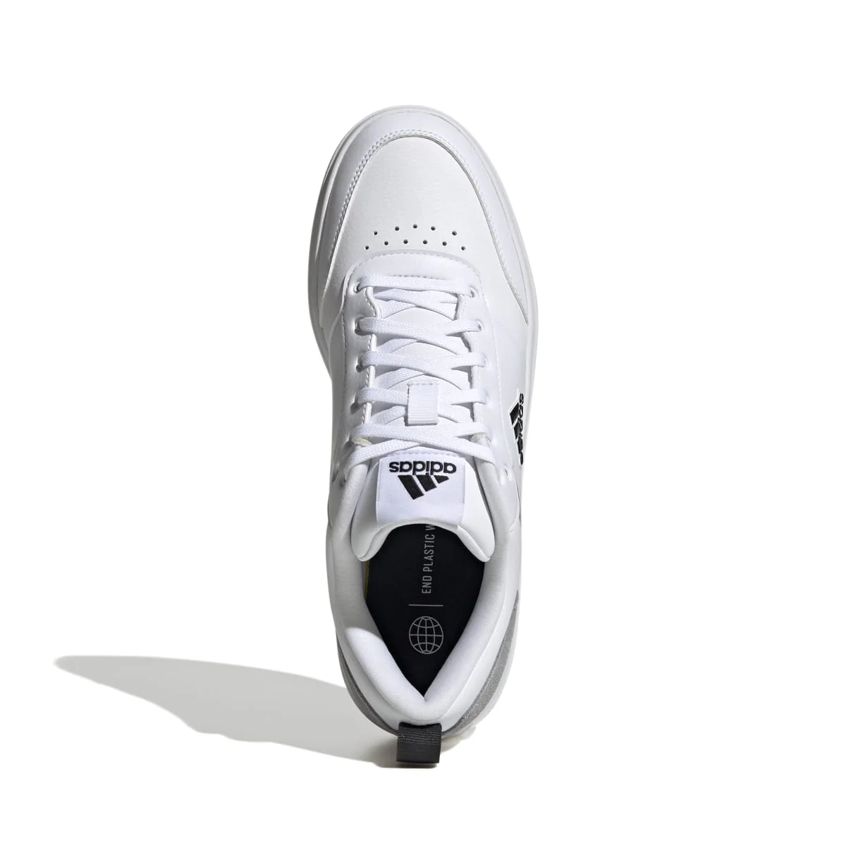 Sneakers bianche da uomo con logo nero adidas Park ST - Image 2