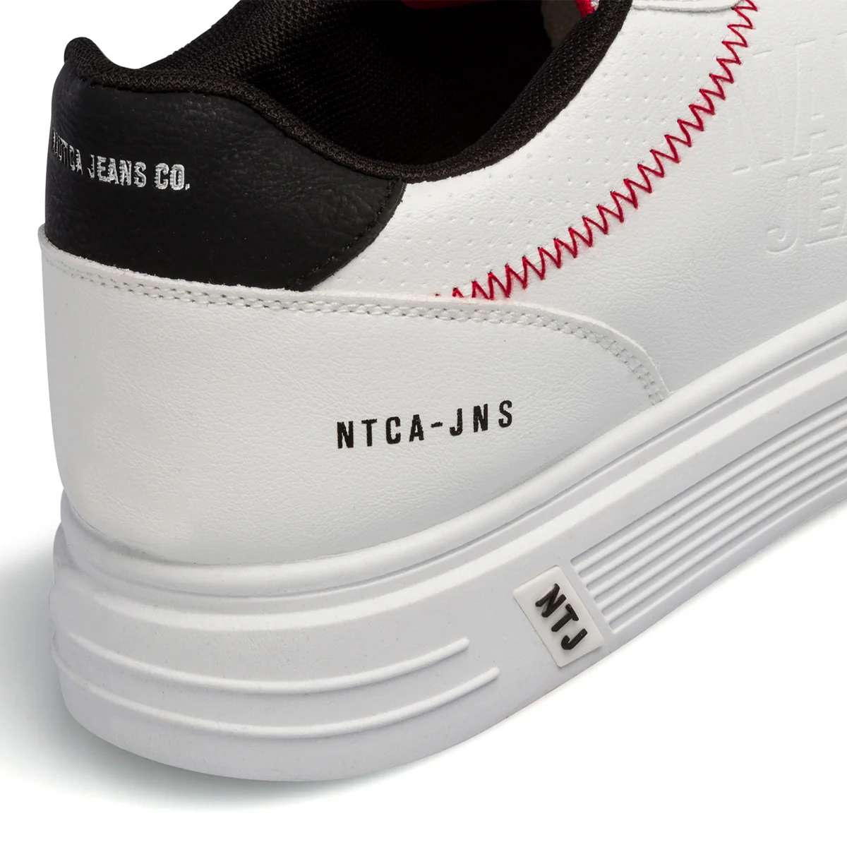 Sneakers bianche da uomo con logo ricamato Nautica Vall - Image 7