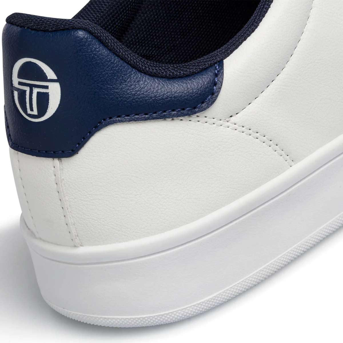 Sneakers bianche da uomo con logo ricamato Sergio Tacchini Nizza Flag LTX - Image 7