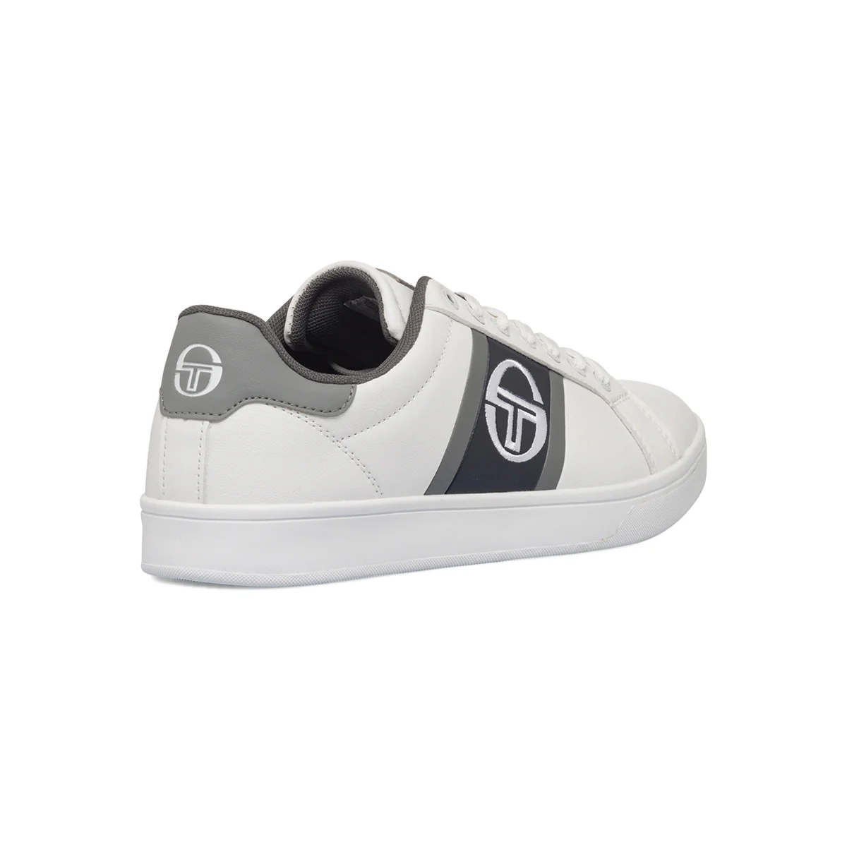 Sneakers bianche da uomo con logo ricamato Sergio Tacchini Nizza Flag LTX - Image 3